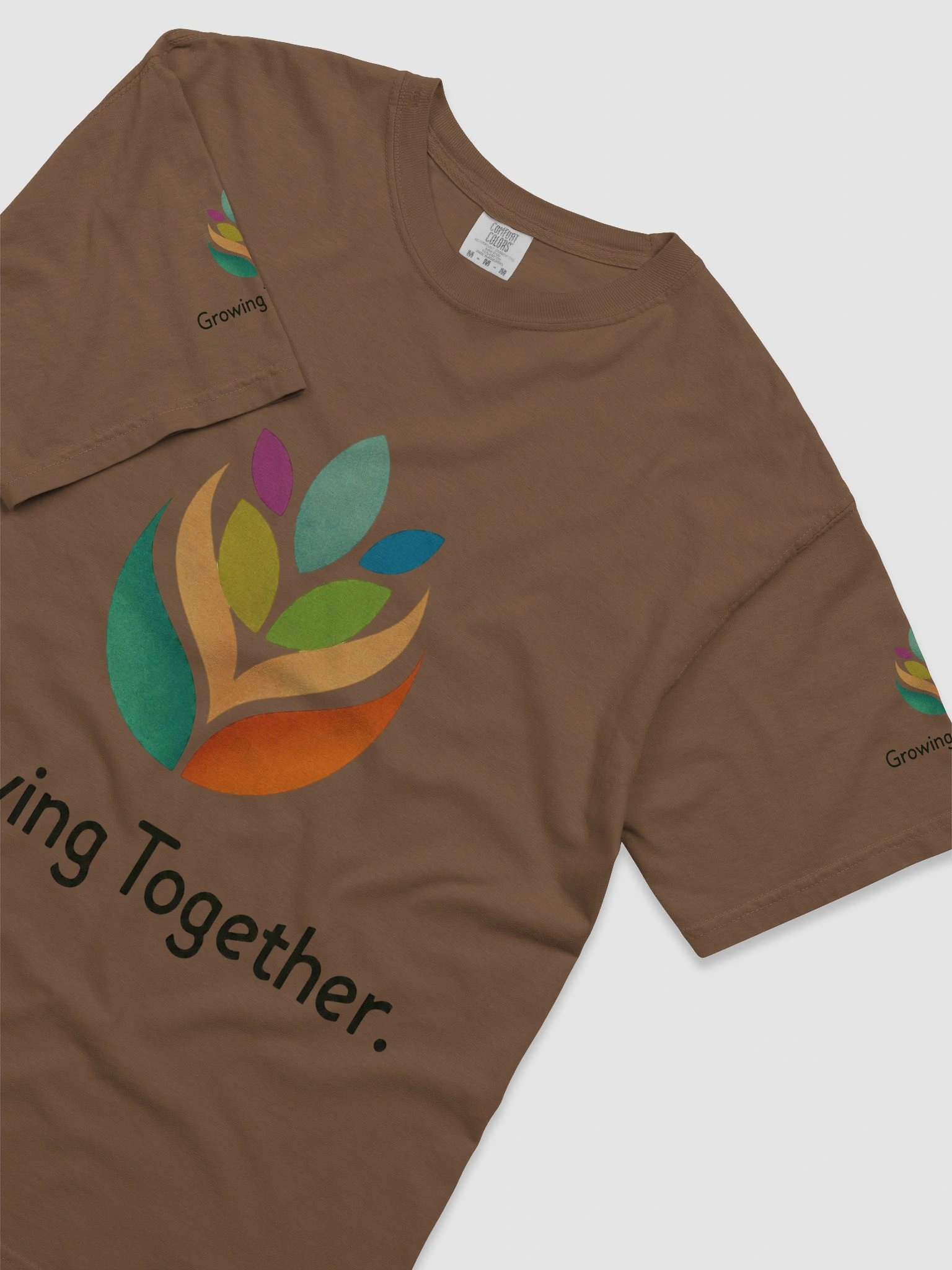 Vibrant Leaf Logo Comfort Tee product image (31)