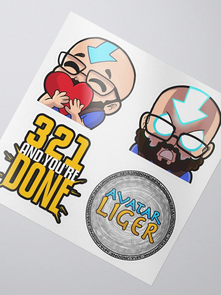 Liger Sticker Pack 3 product image (2)