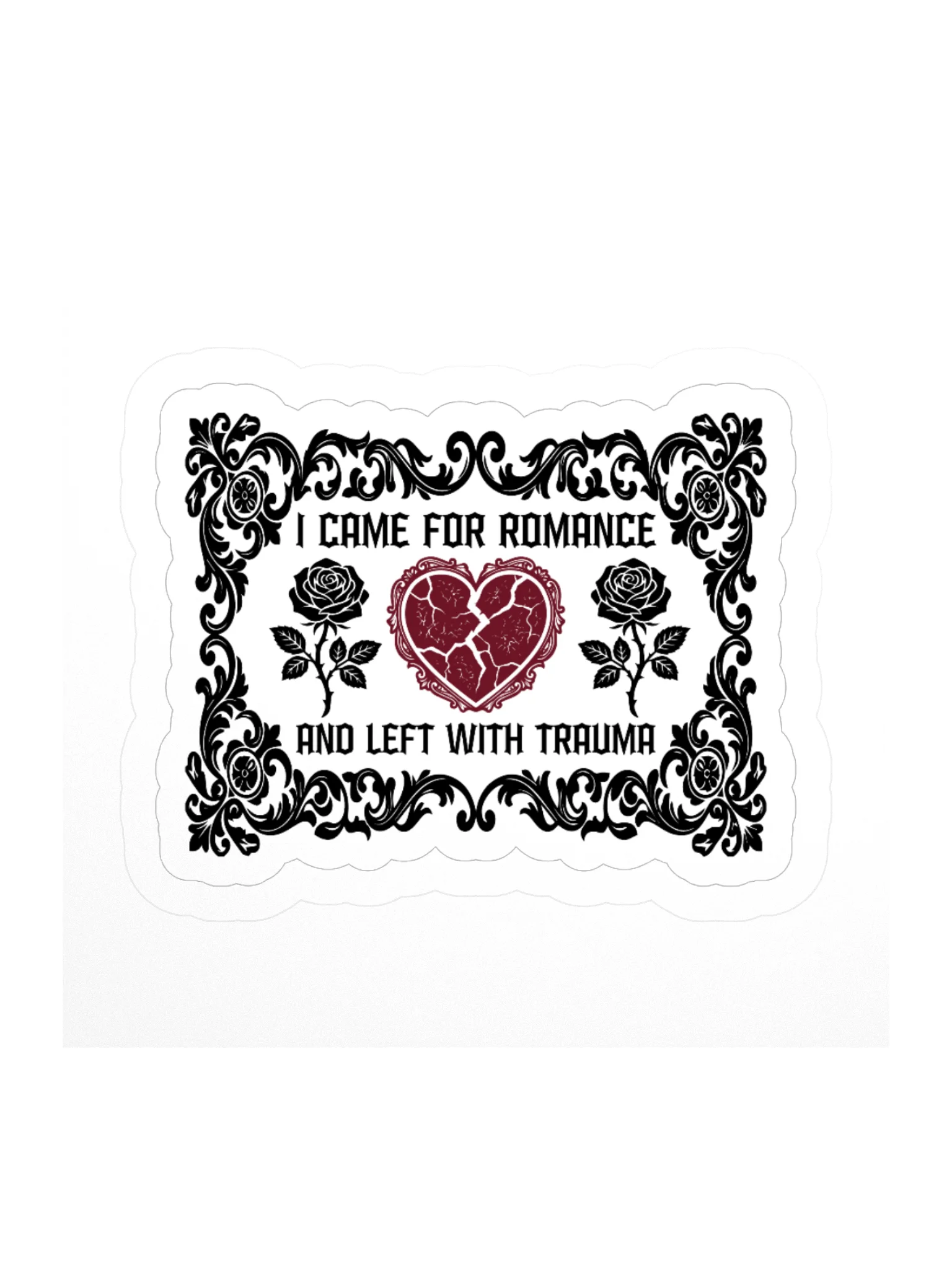 Left With Trauma Sticker product image (3)