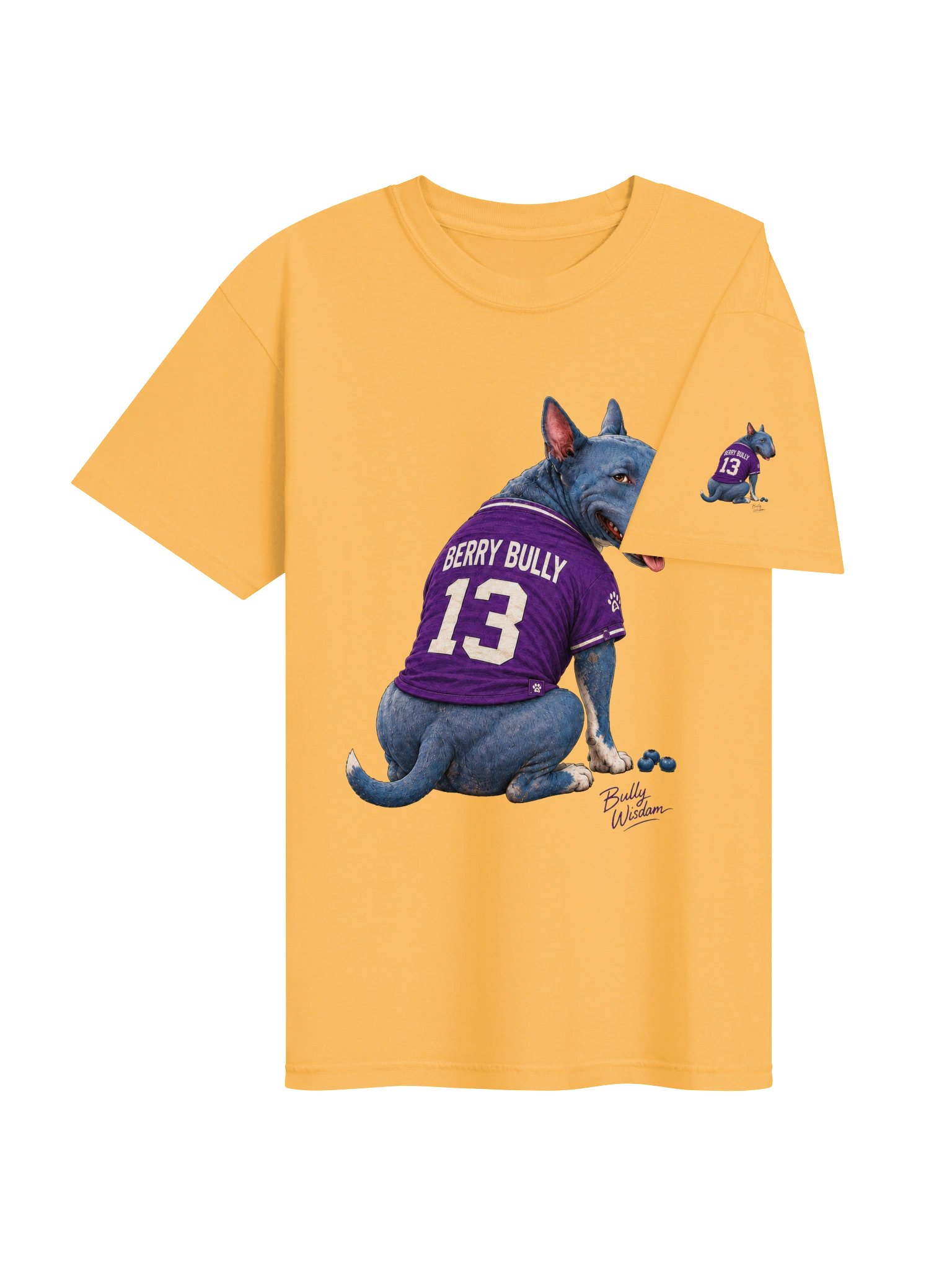 Berry Bully – Bull Terrier Character T-Shirt product image (25)