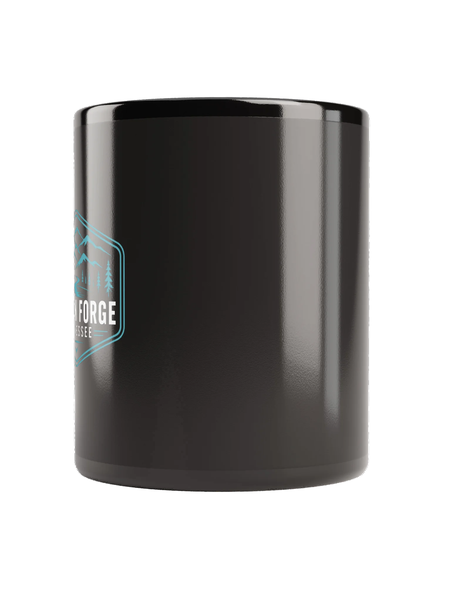 Pigeon Forge Badge Black Glossy Mug product image (2)