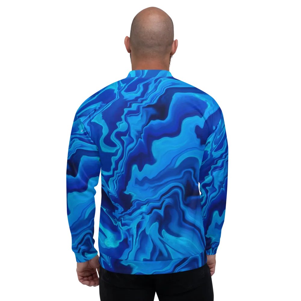 Oceanic currents Bomber jacket product image (4)
