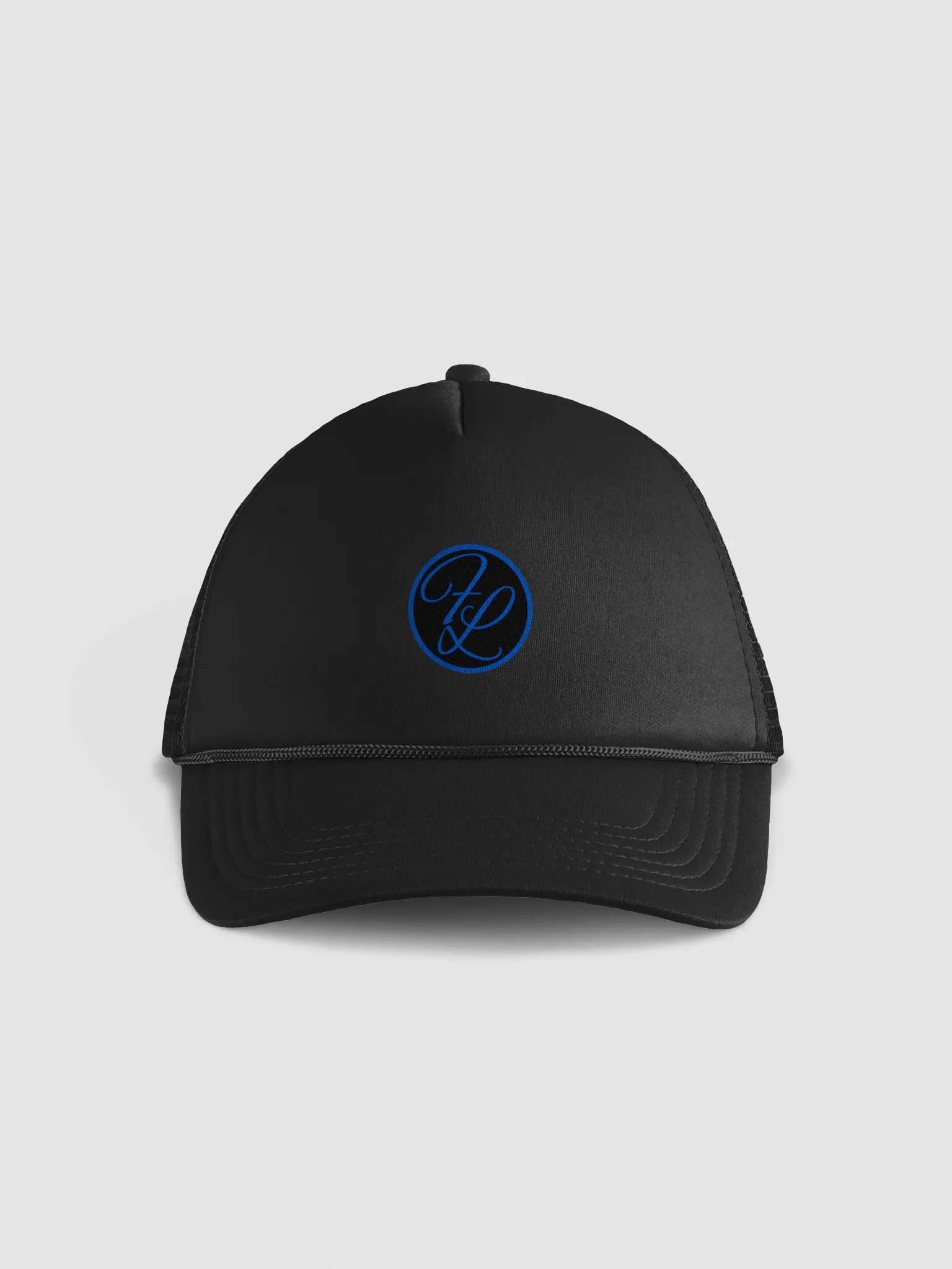 Femme Lavinia Blue Logo Foam Trucker Hat product image (1)