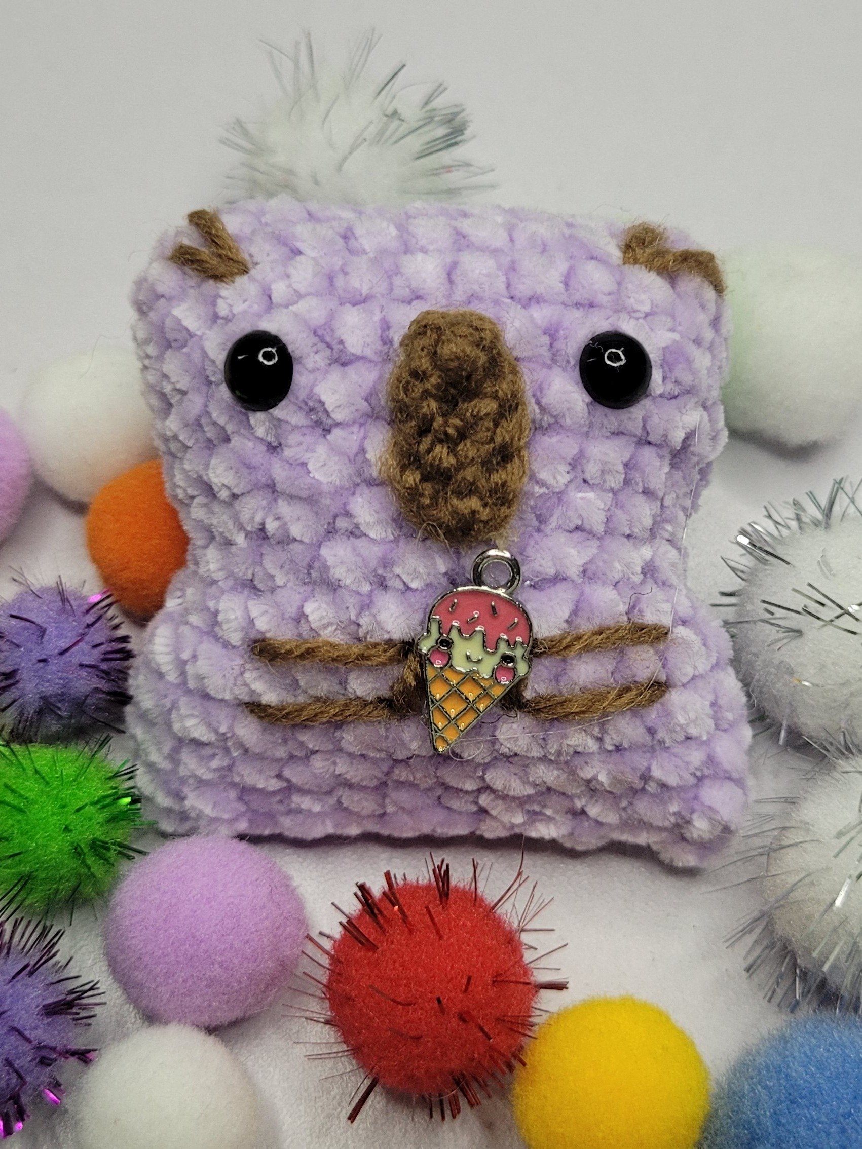 鉤織童年回憶 - 朱古力小樹熊仔餅乾 Crochet Pattern in PDF + Tutorial Video - Mini Choco Koala Cookie product image (3)