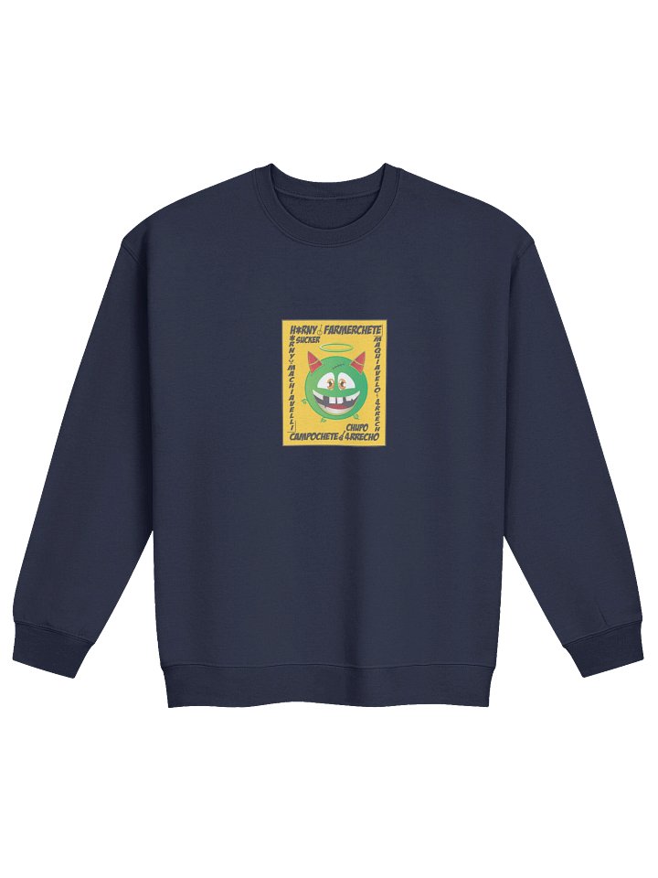 GREEN FACE - HORNY - UNISEX SWEATSHIRT product image (7)