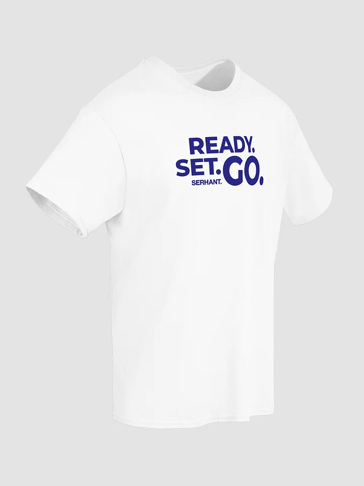 SERHANT. Legacy Ready. Set. Go. White T-Shirt product image (2)