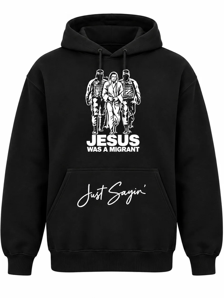Everyday Allies | Black Hoodie — Choose Your Message product image (2)
