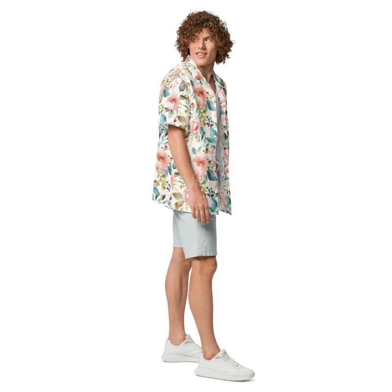 PINK ROSES HAWAII SHIRT product image (7)