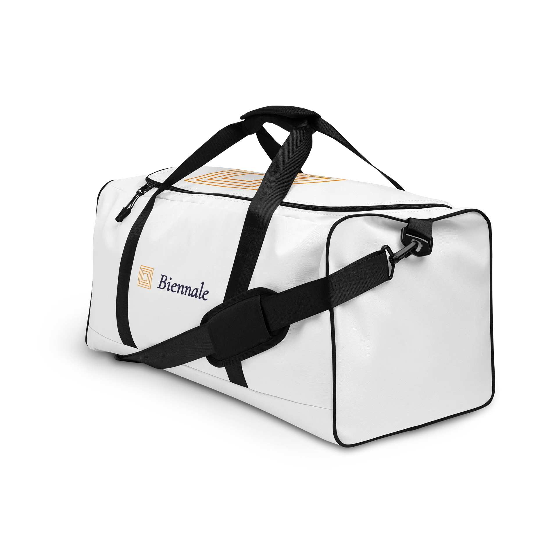 Biennale Logo All-Over Print Duffle Bag product image (3)