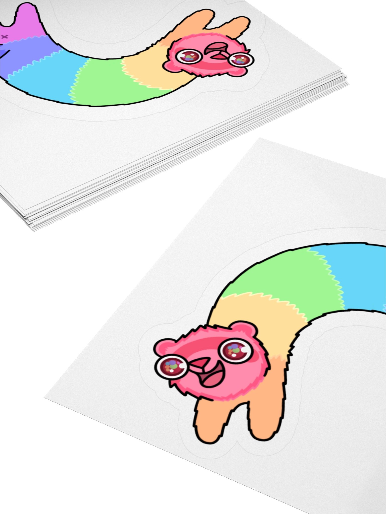 Rainbow Ferret | Car or Laptop Sticker product image (5)