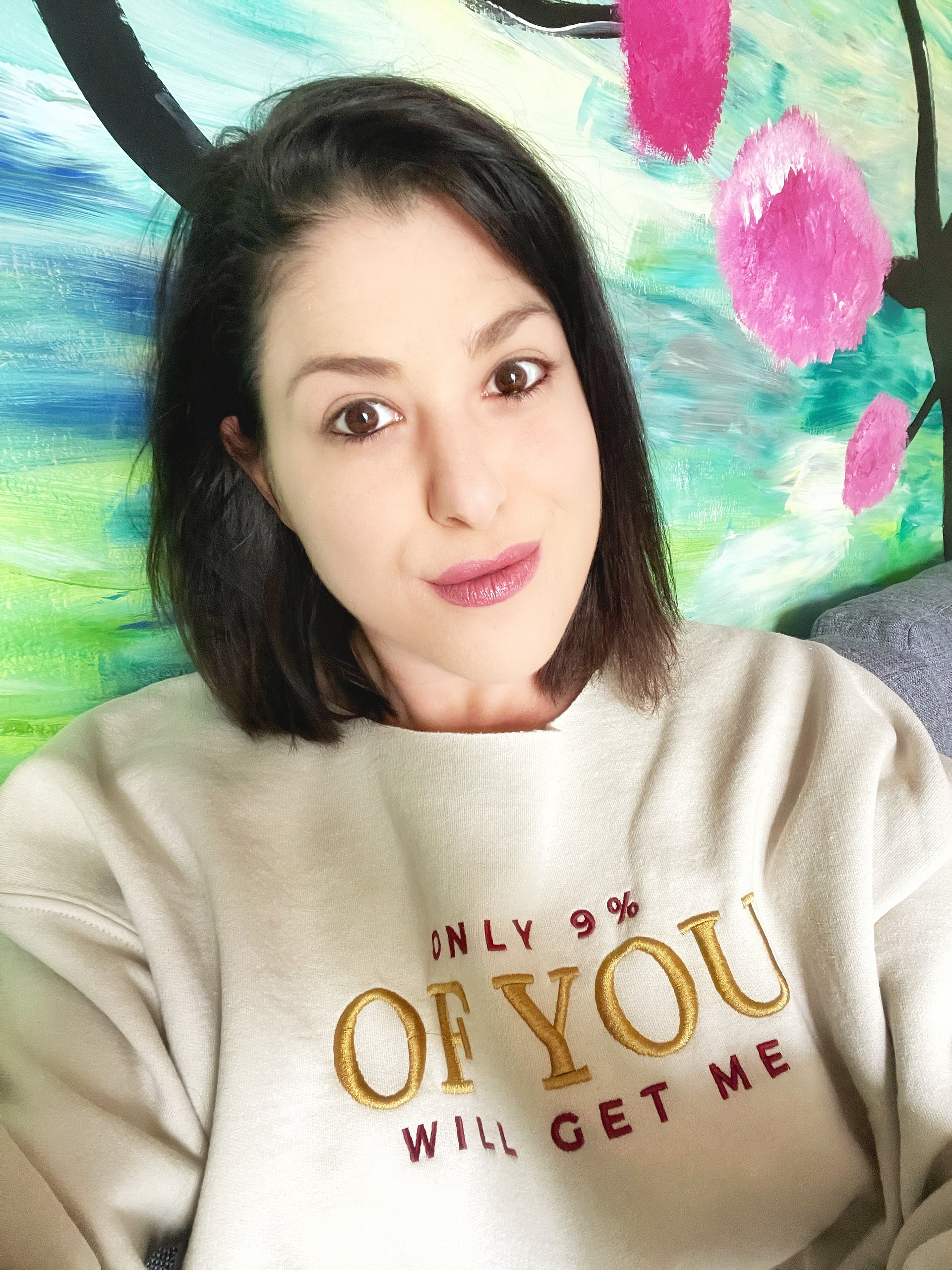 Only 9% Human Design Manifestor Embroidered Sweatshirt product image (5)
