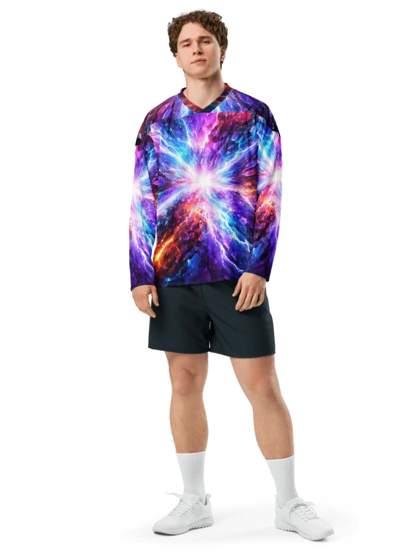 LIMITED EDITION - CNX Core All-over print Unisex Long Sleeve Tee — OverCore 002 product image (6)