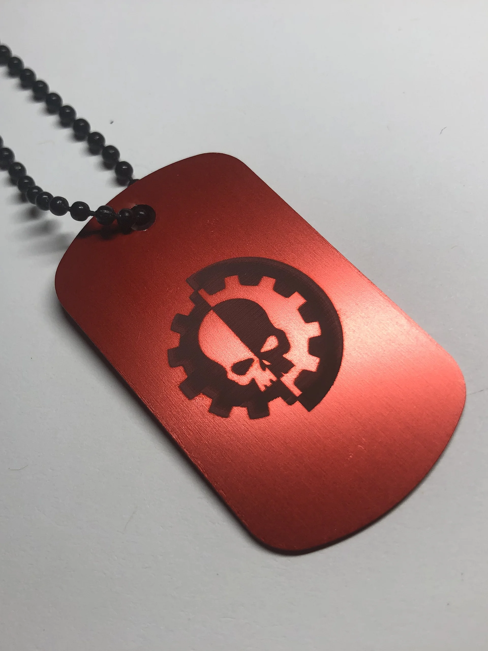 MECH - Engraved Dog Tag Pendant Necklace product image (6)