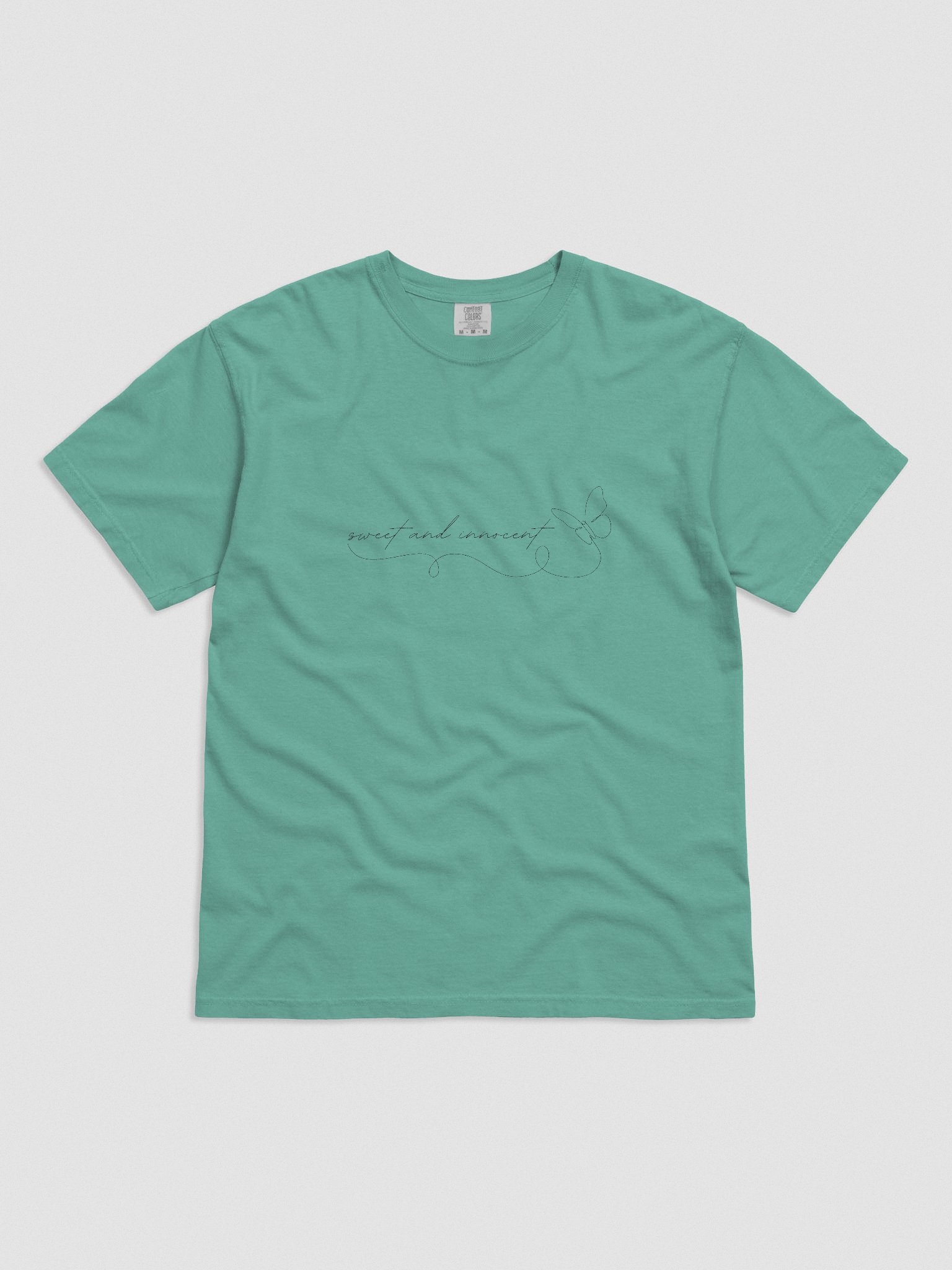 Sweet and innocent unisex t-shirt, black product image (1)