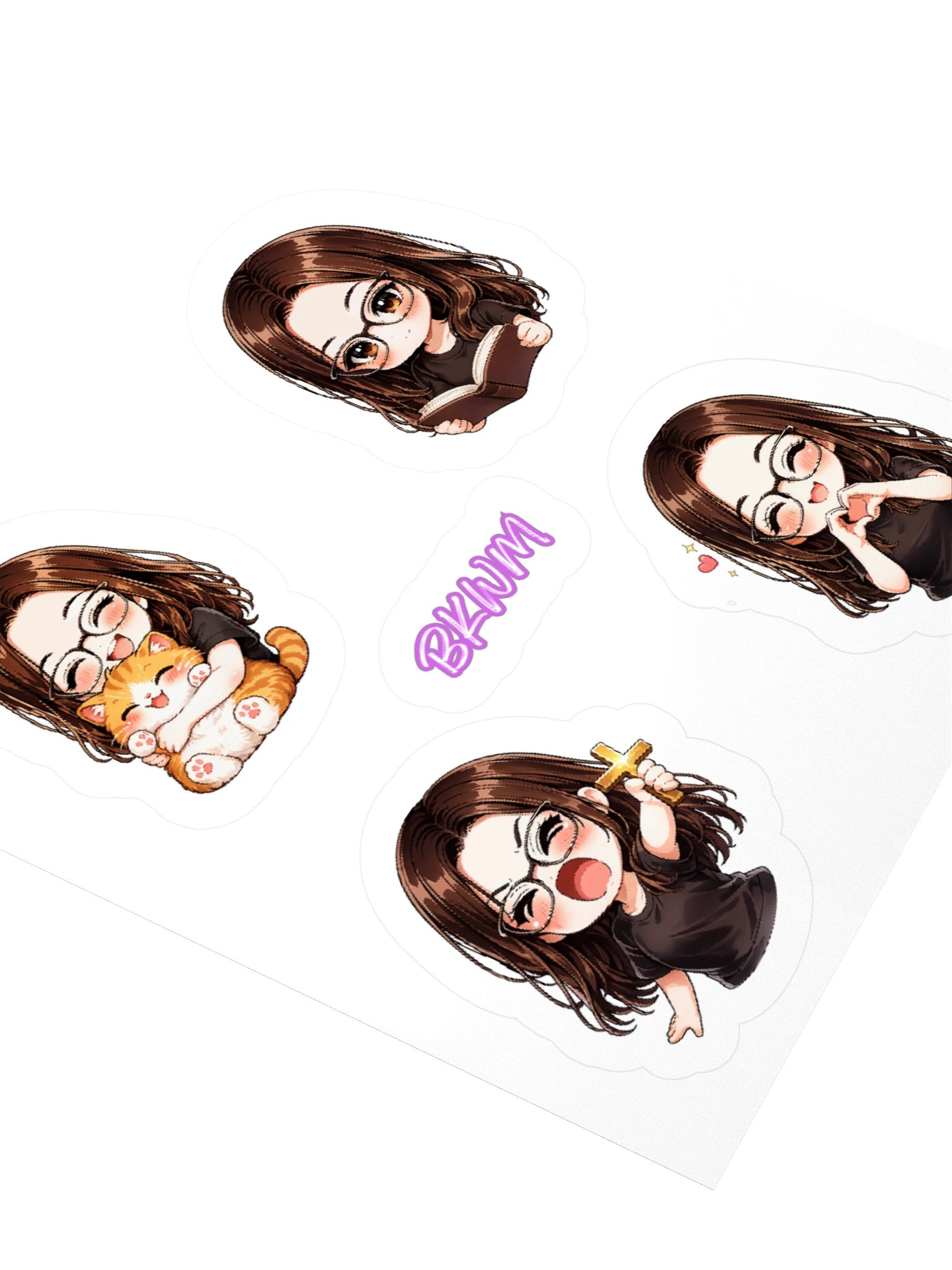 Emote stickers product image (3)