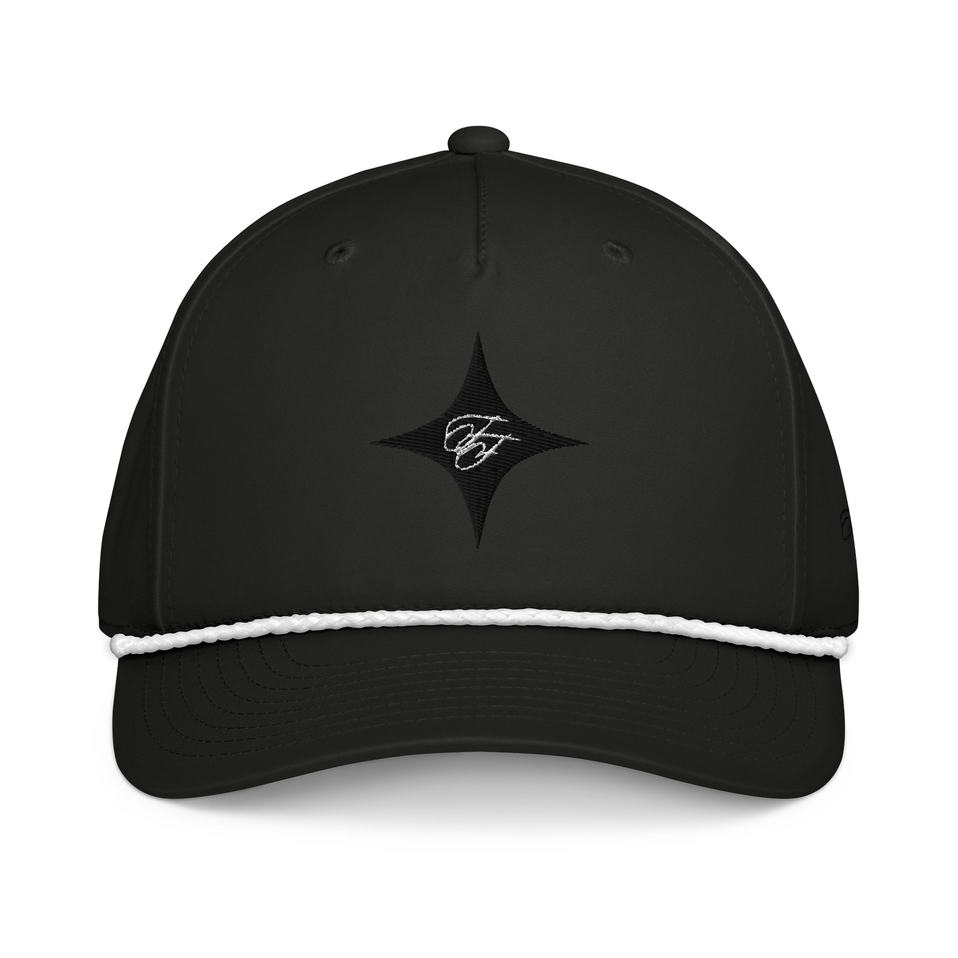 F&F Star Five-Panel Classic Rope Cap (BLK) product image (1)
