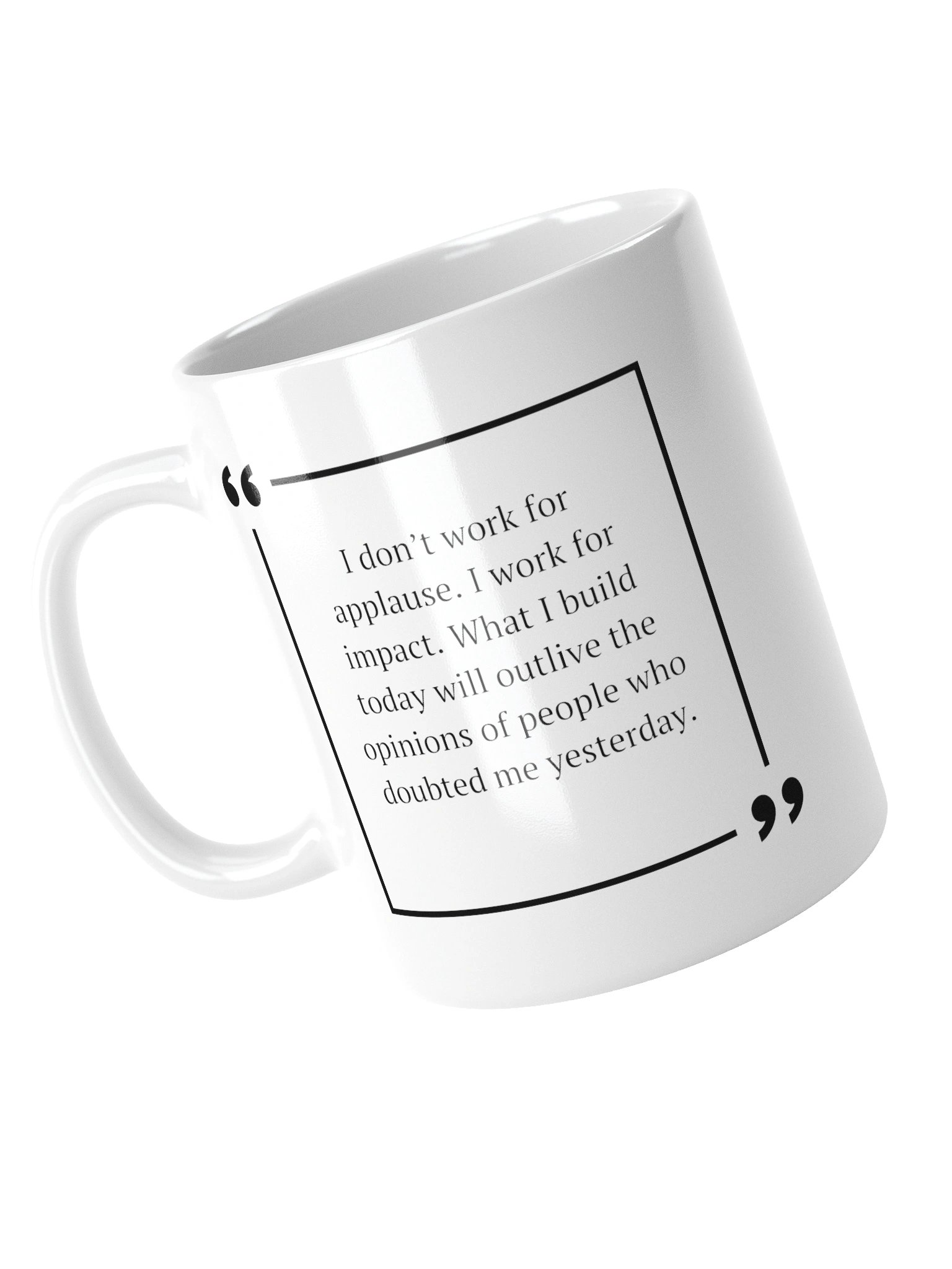 I don't work for applause mug product image (10)