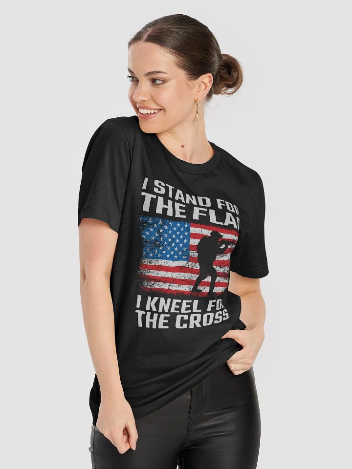 Patriotic Bella Canvas Tshirt I stand for the flag product image (2)