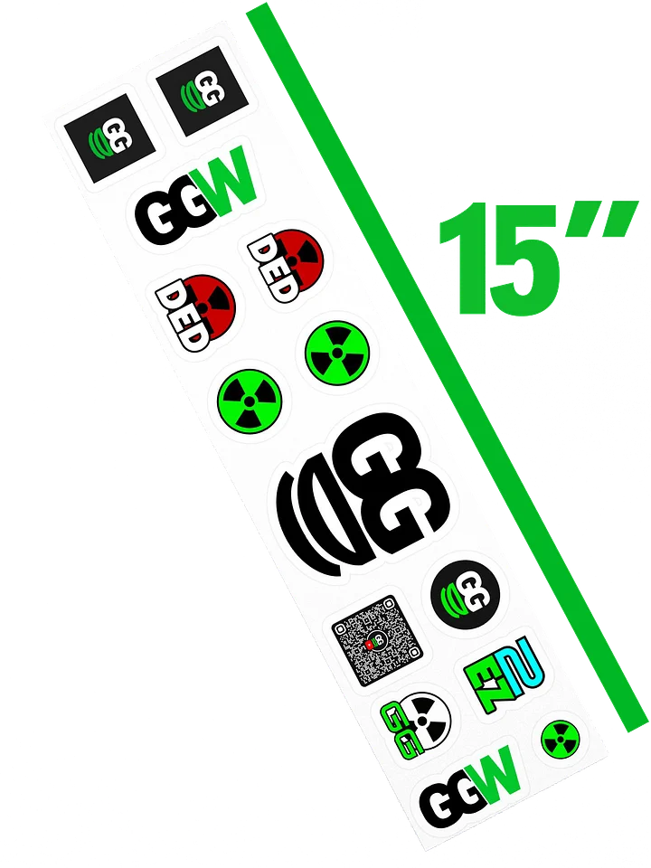 Good Gaming World Sticker Sheet product image (1)