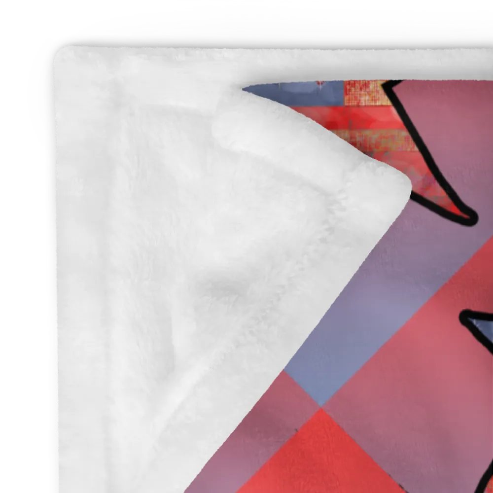 American Flag Star Pattern Throw Blanket product image (24)