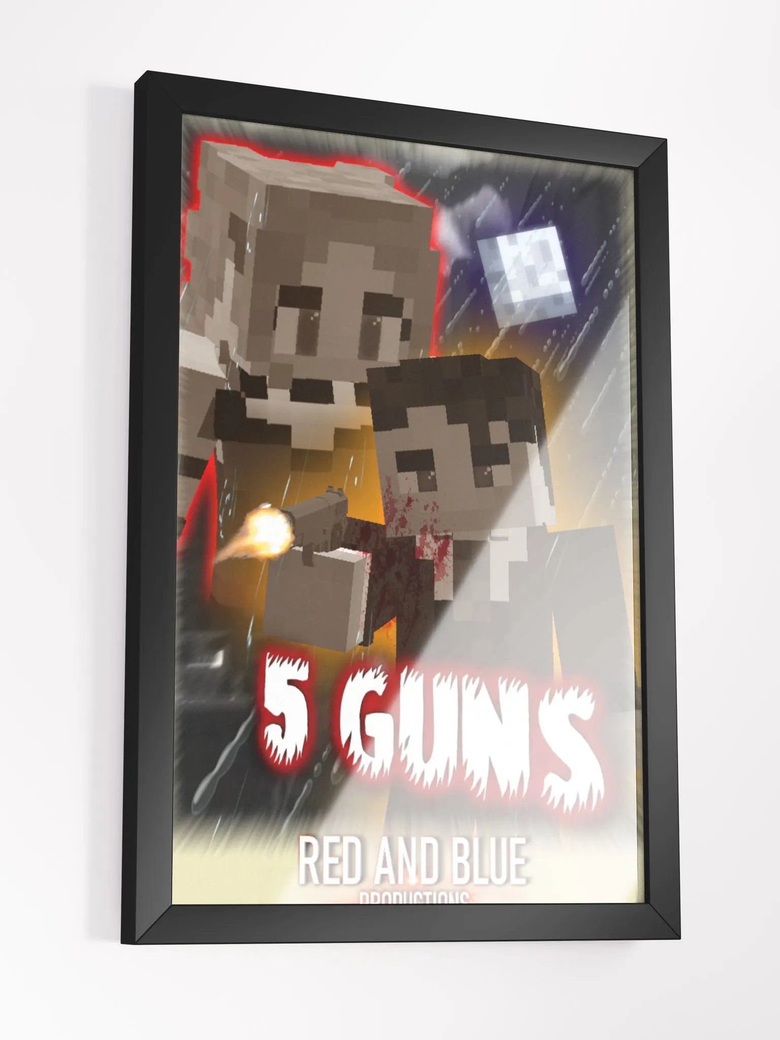 5 Guns™ Framed Matte Poster product image (3)