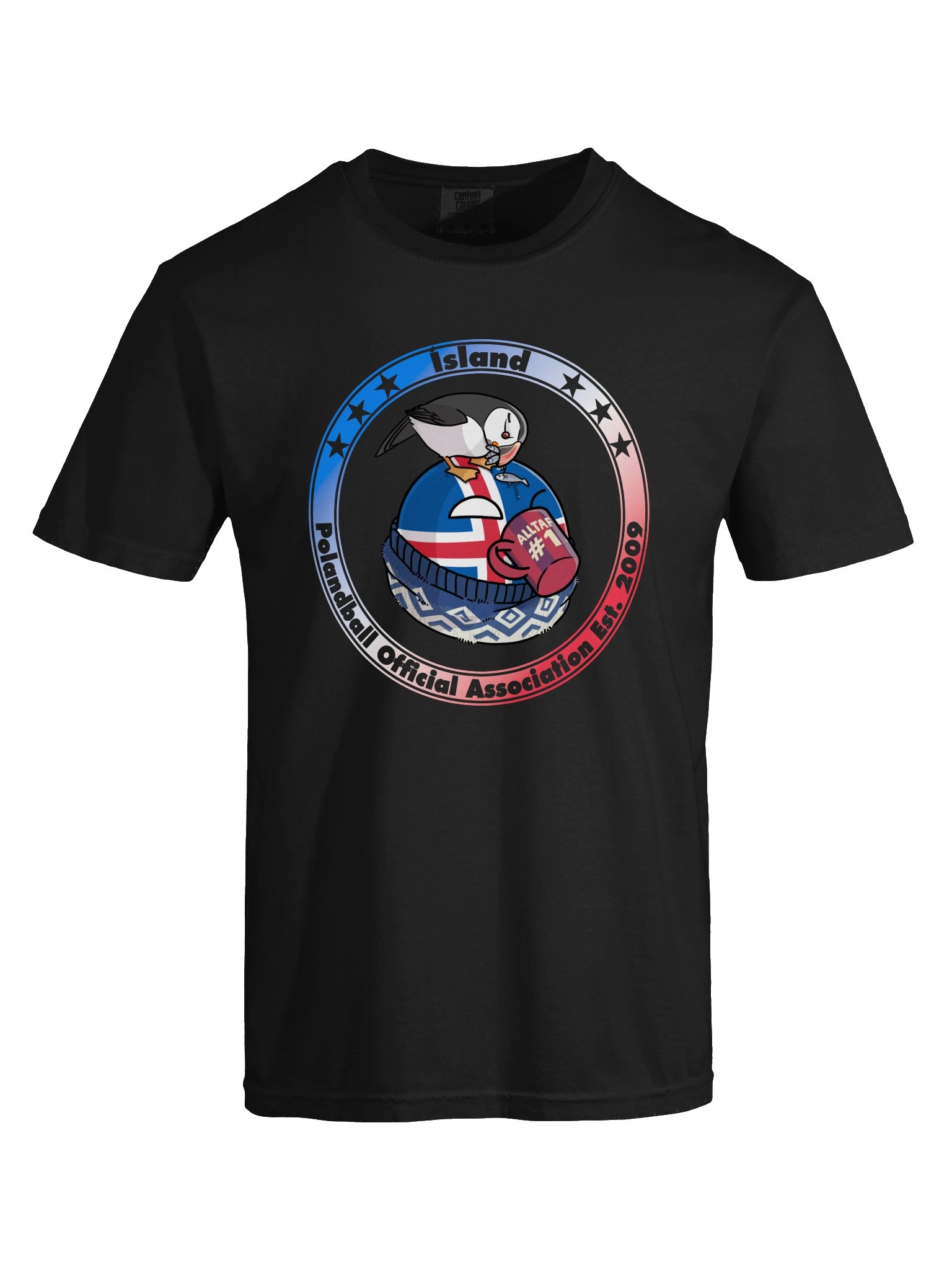 Polandball Official Association T-shirt - Iceland product image (5)