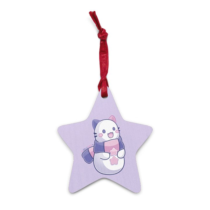 CandiCat SnowCat 2025 Ornament product image (1)