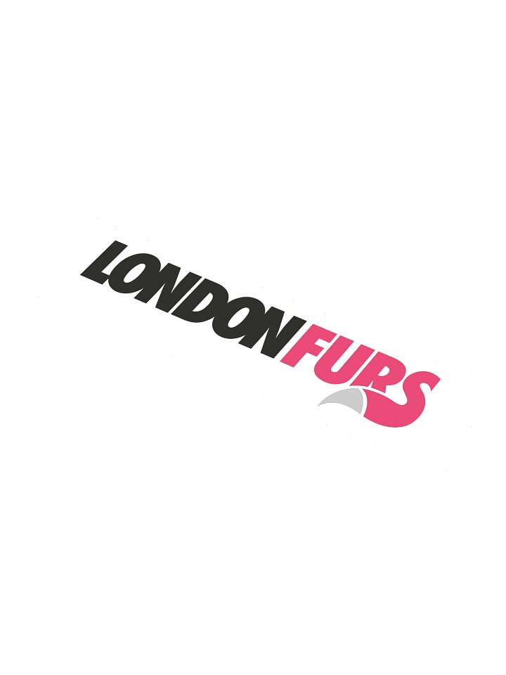 LondonFurs Logo Black Red - Sticker product image (1)