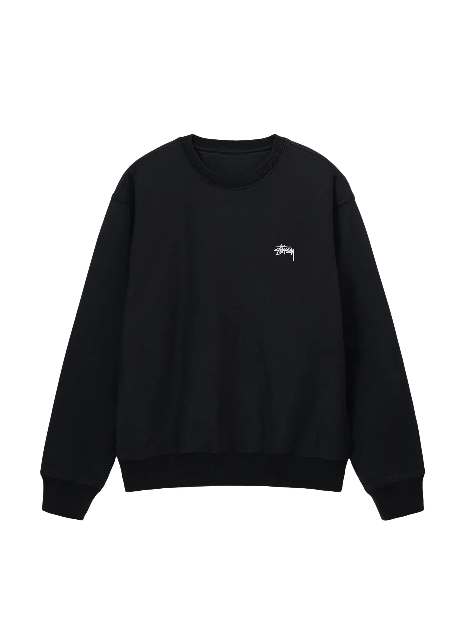 Basic Stussy Black Sweatshirt product image (2)