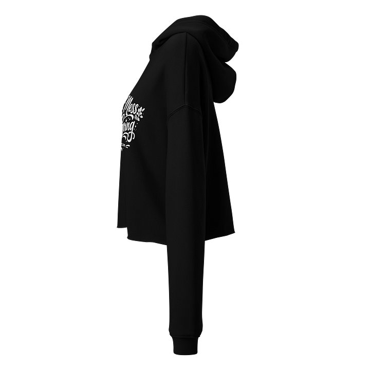 Life’s a mess crop hoodie product image (2)