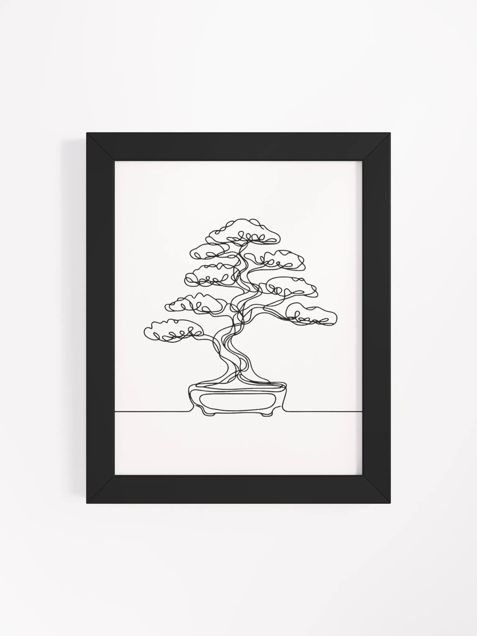 Bonsai Line Art Poster product image (93)