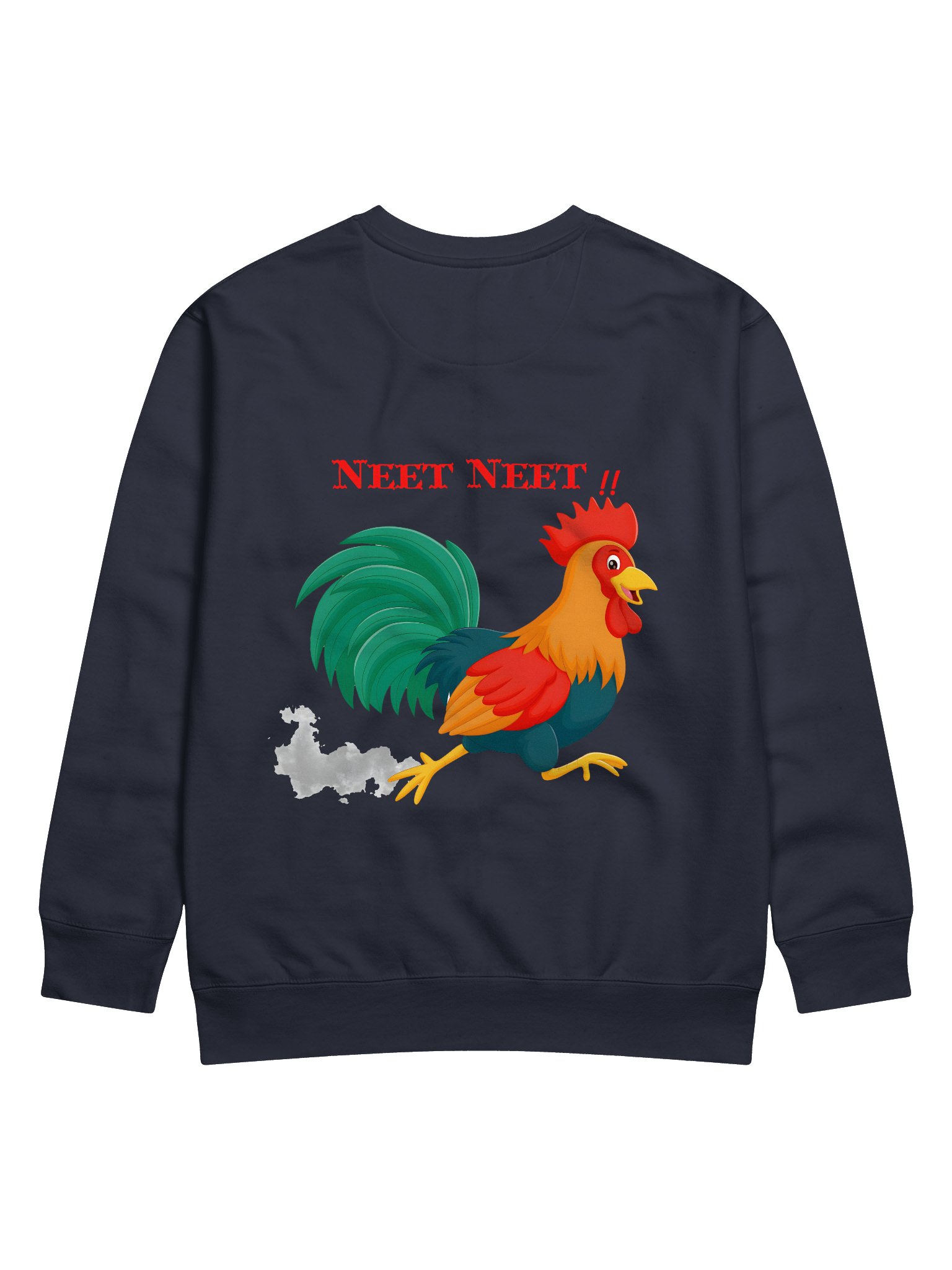 "NEET NEET !!" Running Rooster Sweatshirt product image (21)