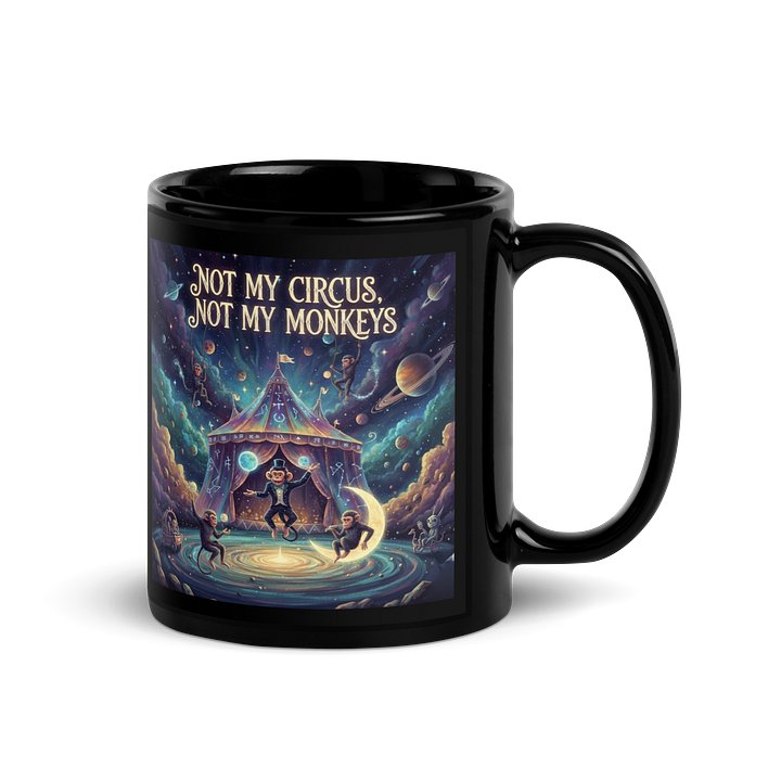 Cosmic Circus -Black Mug product image (3)