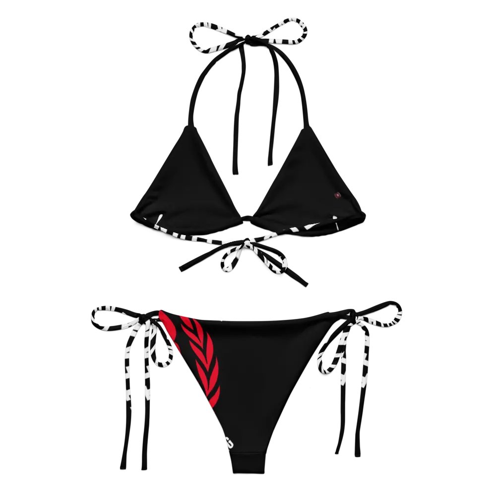 IFBNewsfeed.Org's All-Over Print Recycled String Bikini product image (3)