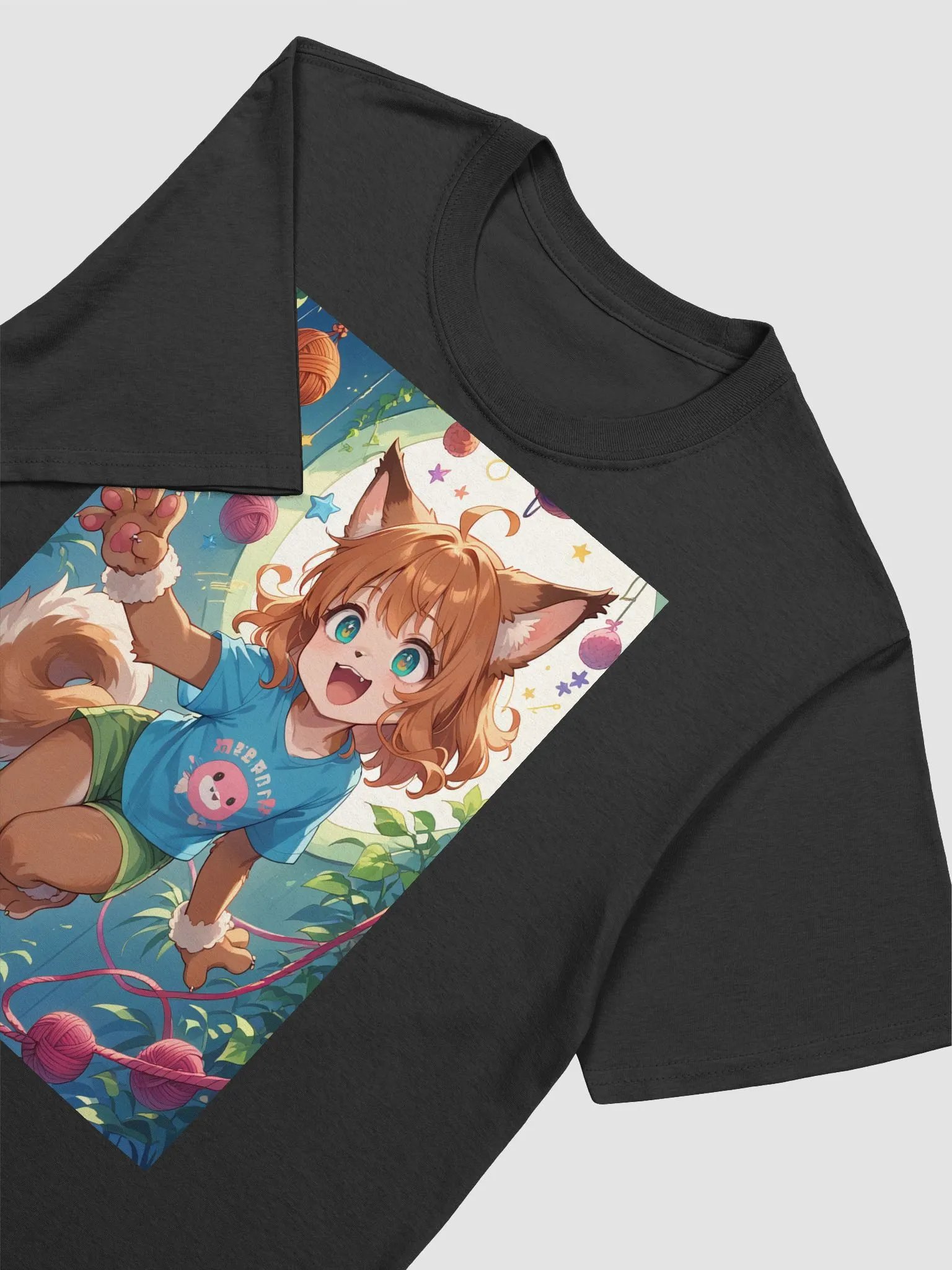 Animated Cat Girl Tee product image (16)