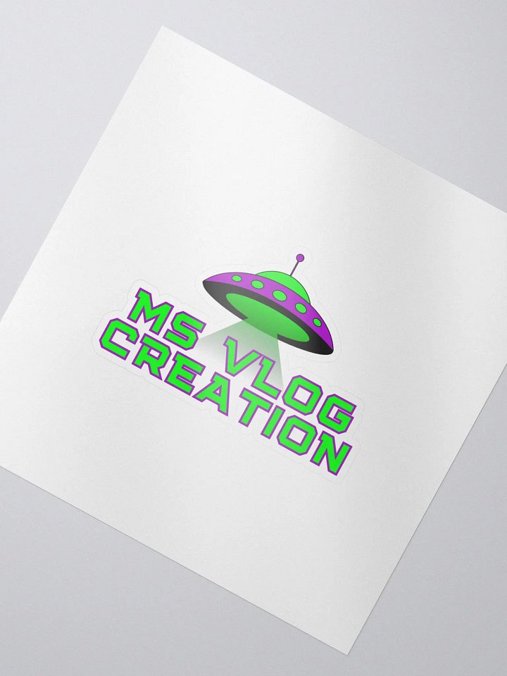 UFO Logo Sticker product image (2)