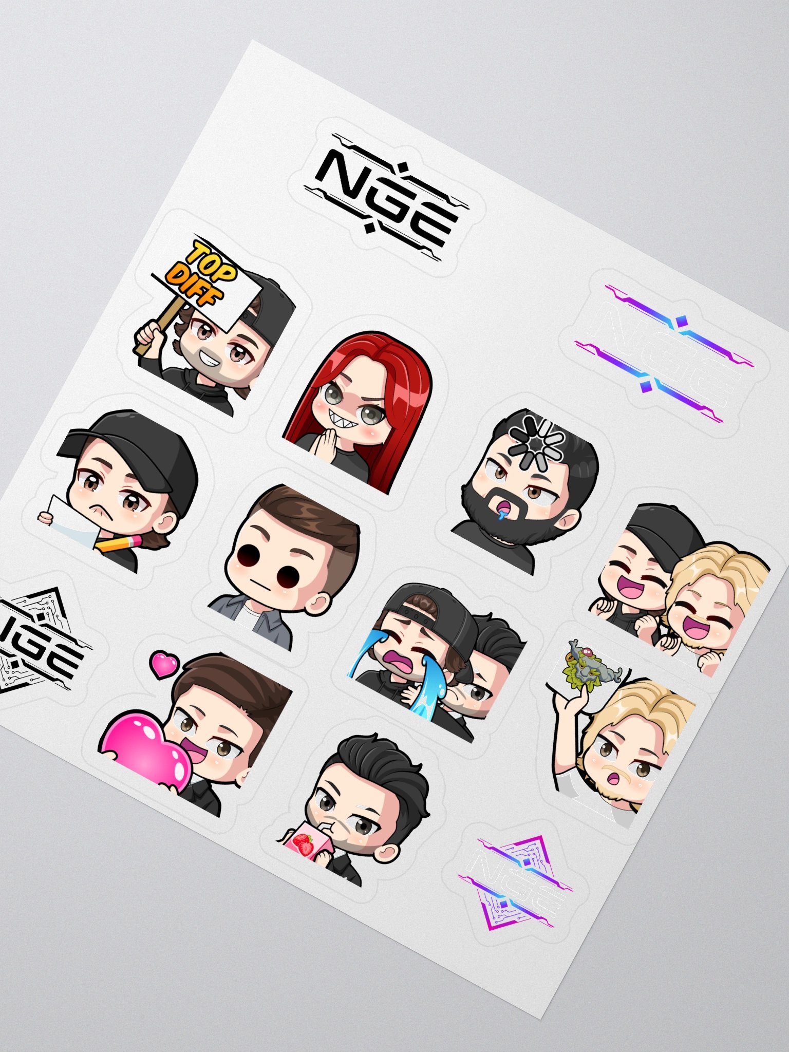 Neogen Sticker sheet product image (2)