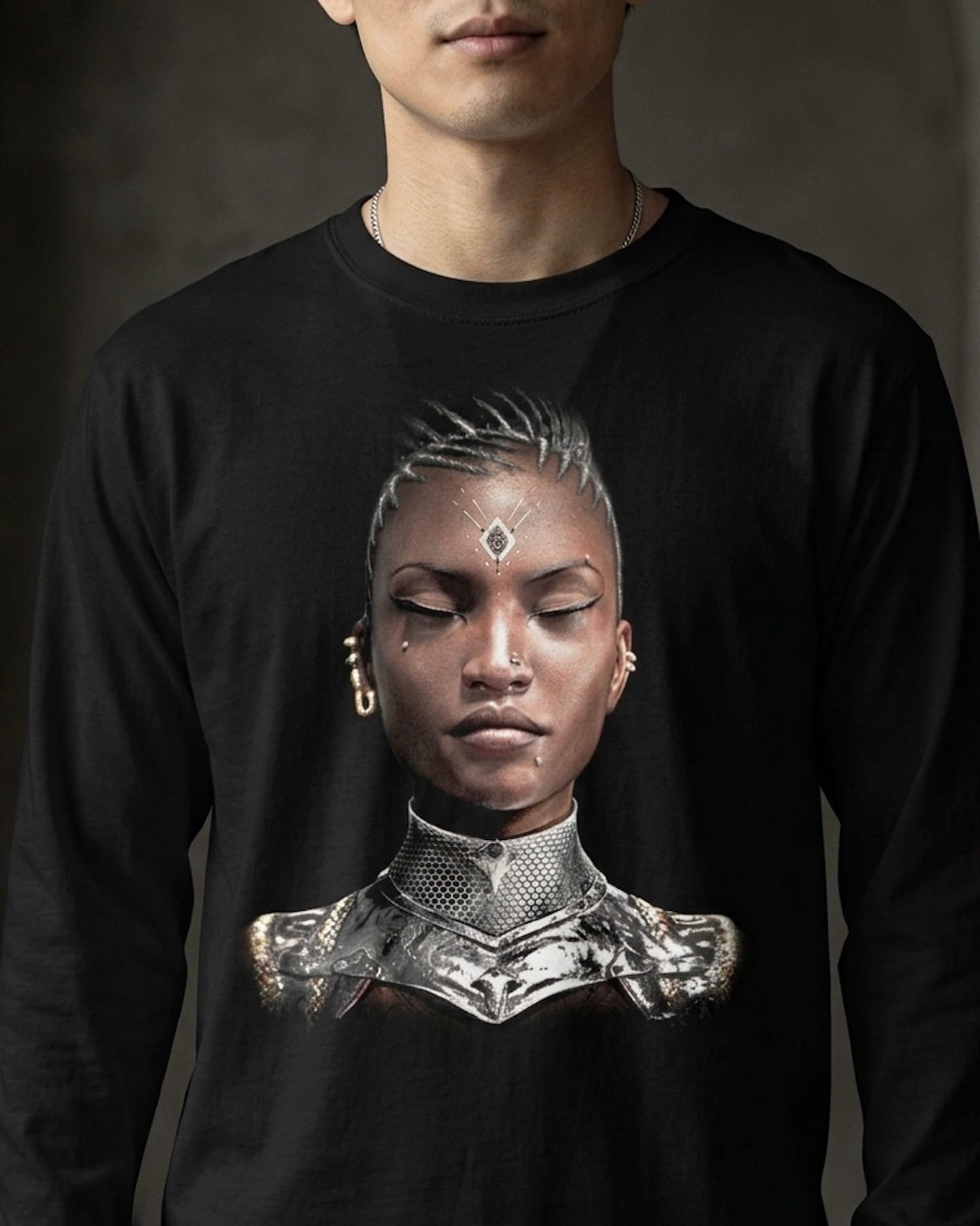 Queen Amanikhatashan · Comfort Colors Garment-Dyed Long Sleeve T-Shirt product image (4)
