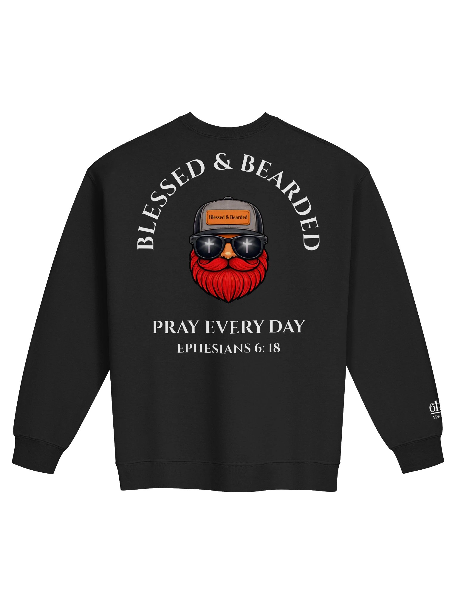 Blessed & Bearded Crewneck Sweatshirt product image (2)
