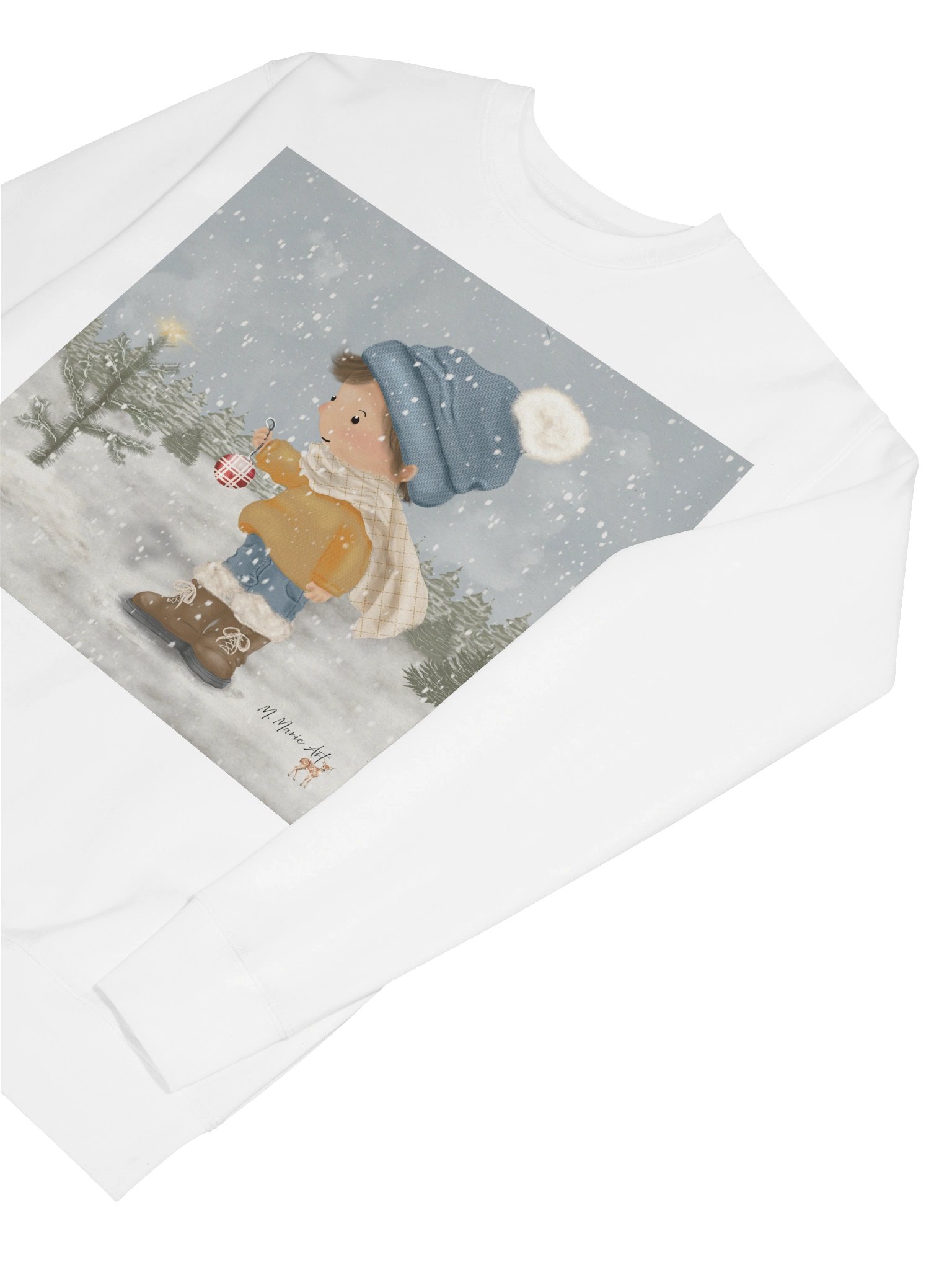 MMarieArt Winter Ornament Sweatshirt product image (9)