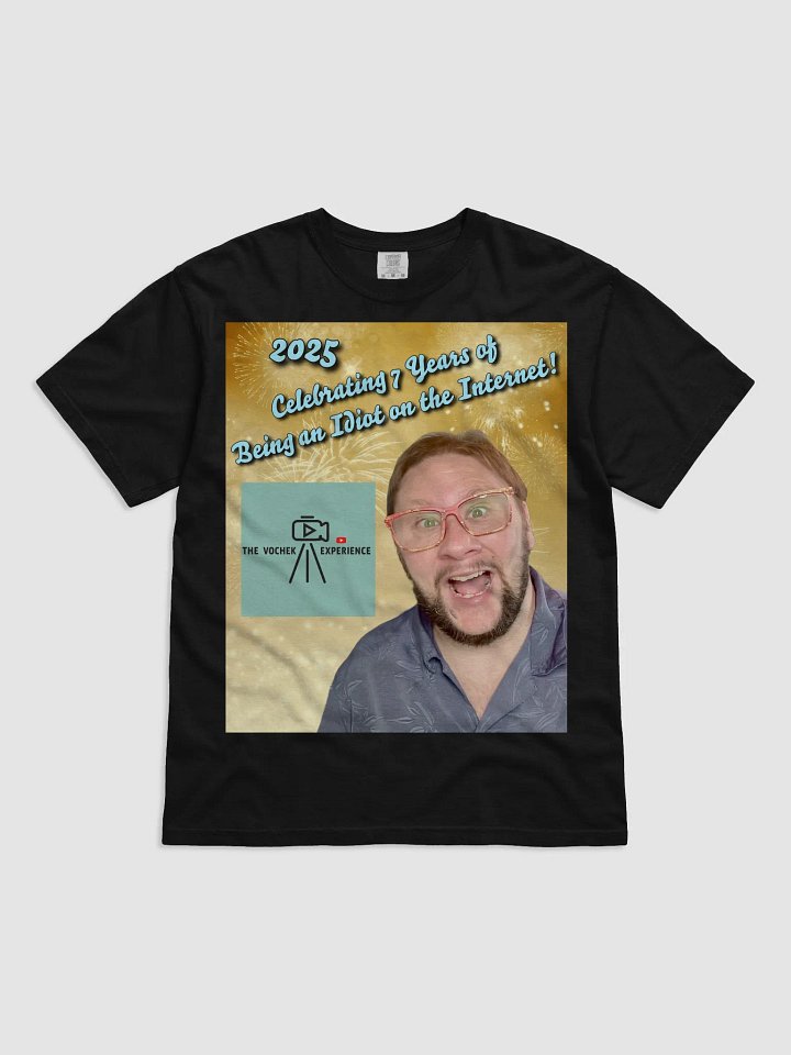 Celebrating 7 Years on YouTube Heavyweight T-Shirt product image (1)
