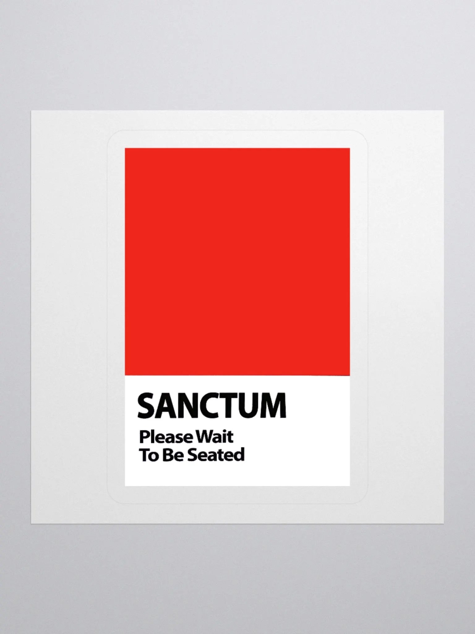 Sanctum - Please Wait To Be Seated product image (1)