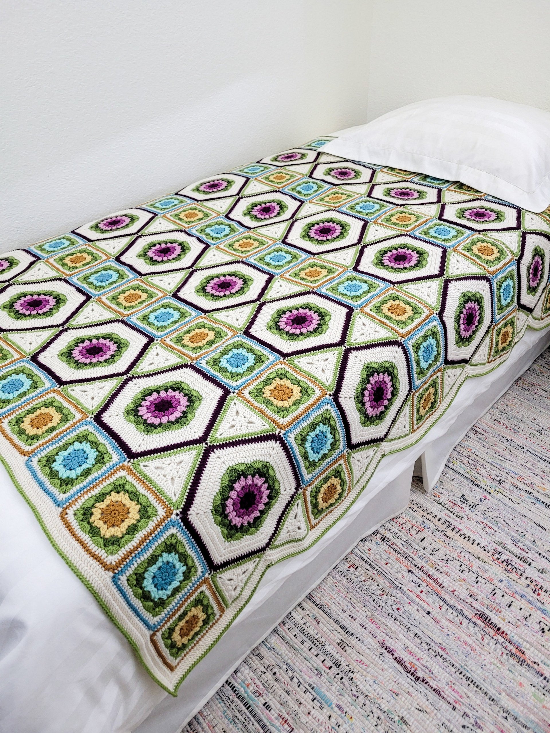 Botany Blanket Crochet Pattern product image (4)