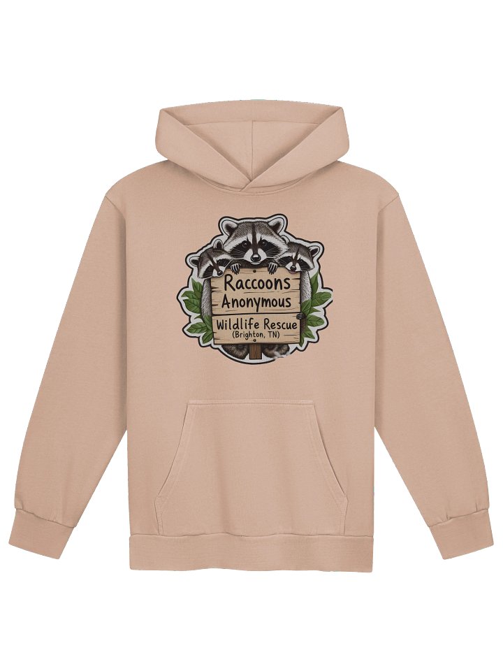 Raccoons Anonymous Wildlife Rescue Hoodie product image (1)
