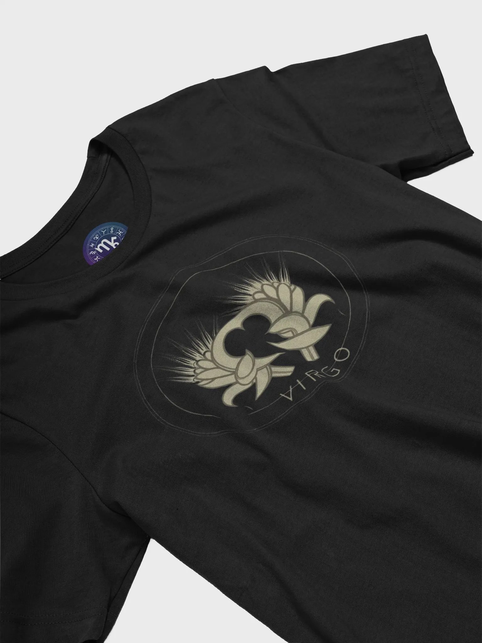 Supersoft Virgo Zodiac Unisex T-Shirt - Minimalist Design product image (5)