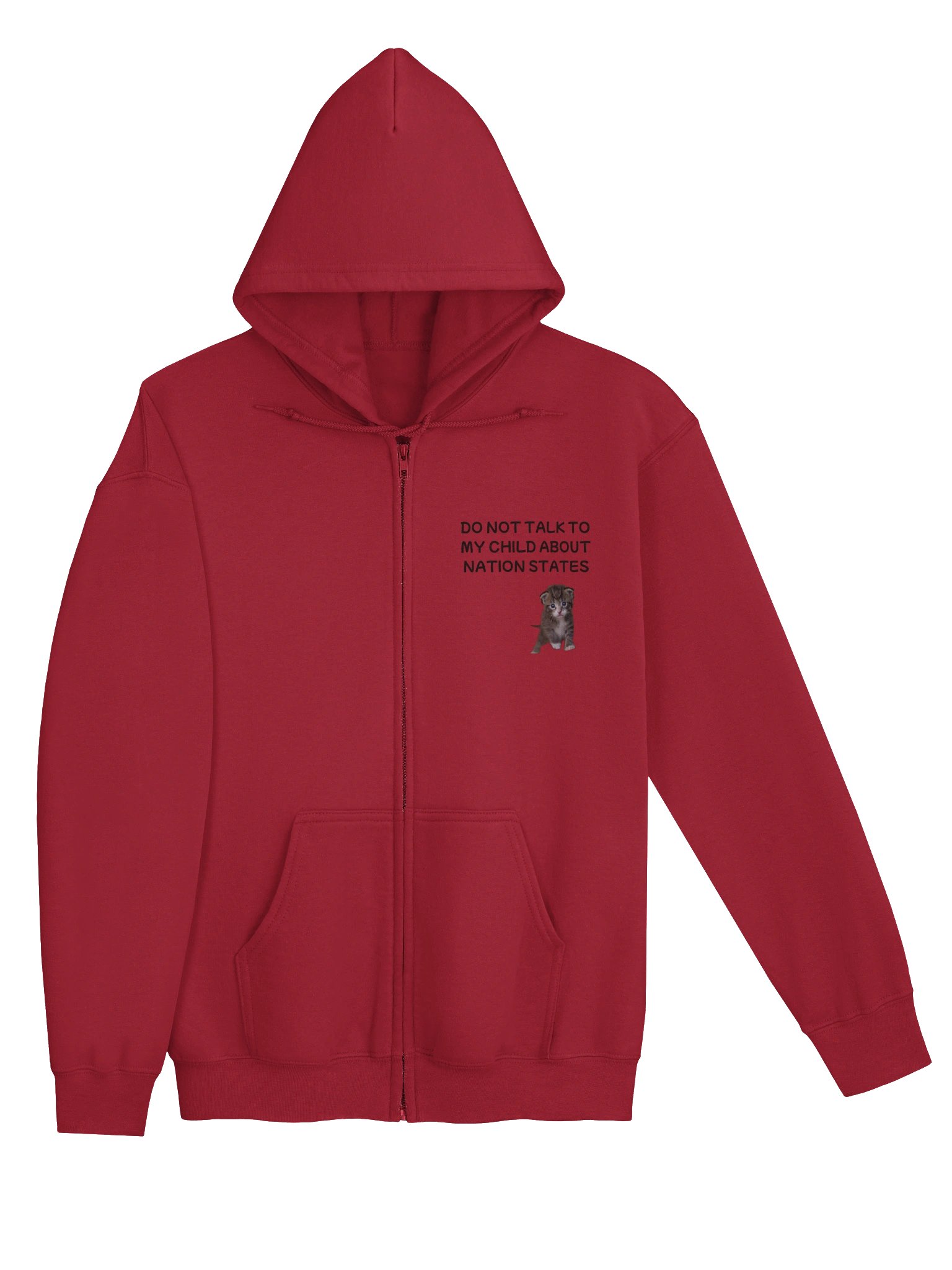 Do Not Talk to My Child About Nation States Zip Hoodie product image (11)