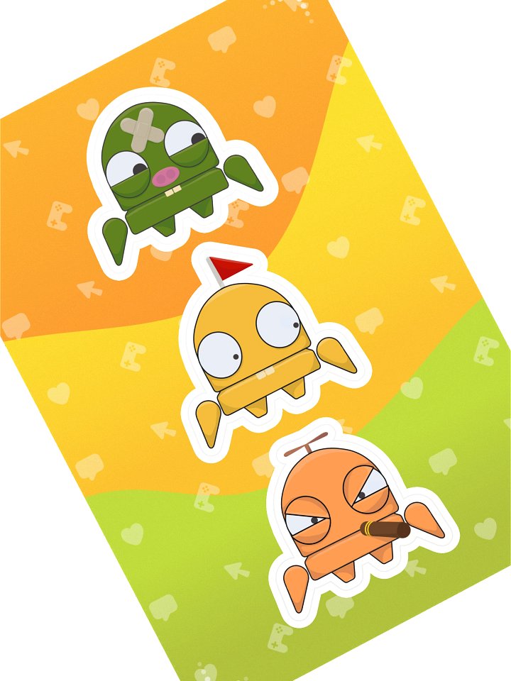 MAKbots Sticker Set product image (1)