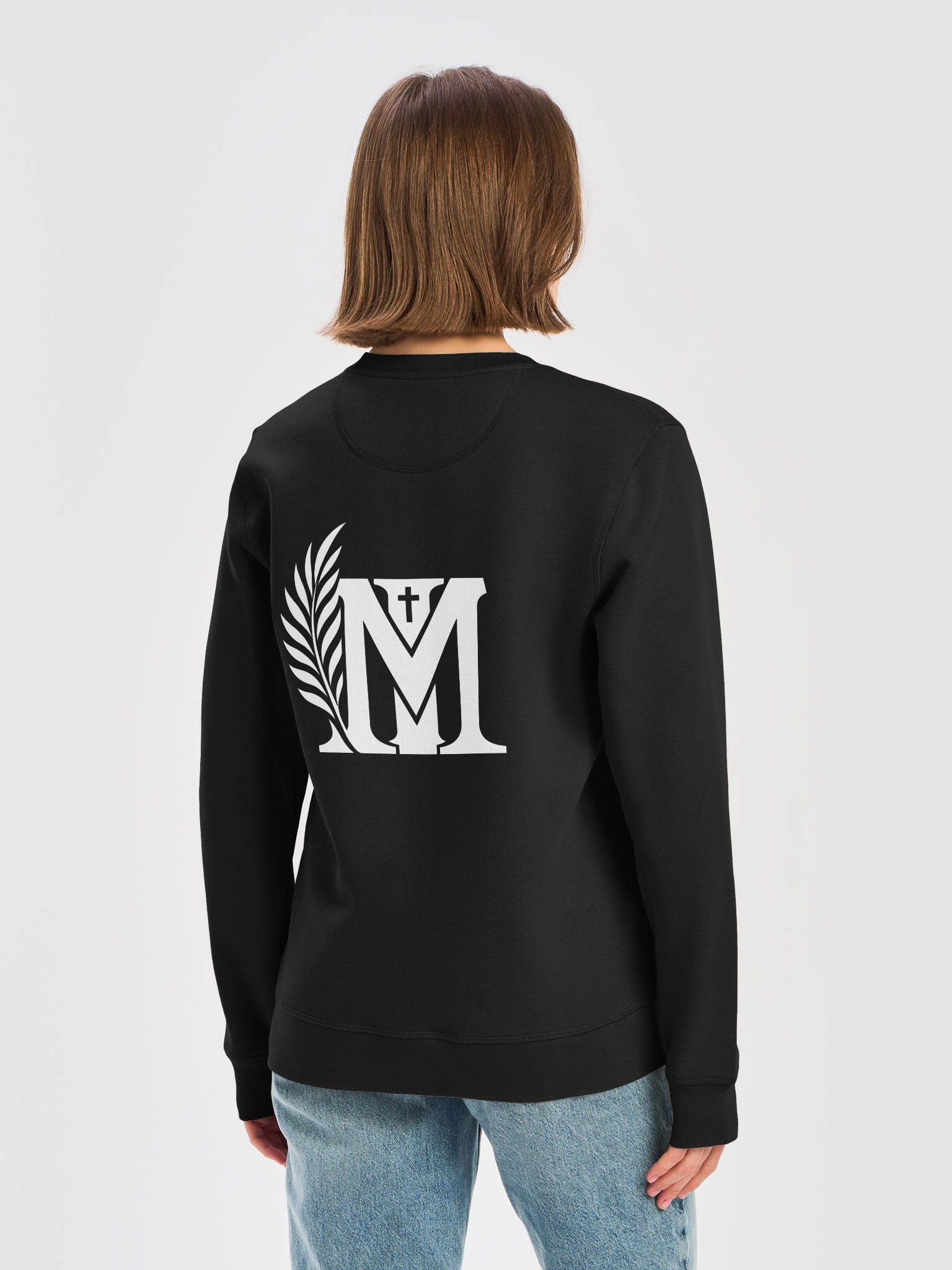 St Raphael Stained-Glass Angel Sweatshirt Orangic product image (6)