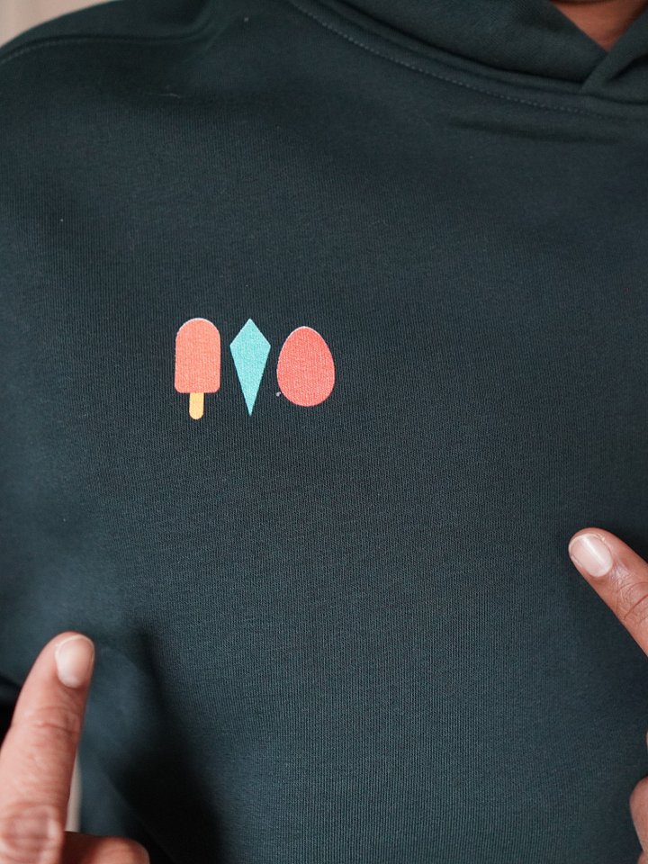 Bauhaus Popsicles Right Side (Oversized hoodie) product image (2)