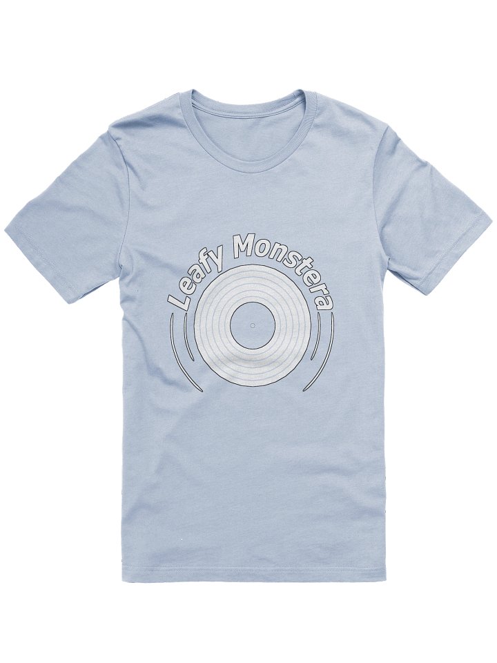 Leafy Vinyl Record Graphic Tee - Light Tees product image (1)